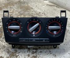 2007-2008 Mazda 3 Ac Heater Climate Control Temperature Manual Black Panel Used 2007-2008 Mazda 3 Ac Heater Climate Control Temperature Manual Black Panel Used