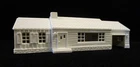 Marx Ranch House - From Their Enchanted Village Playset - All White and Clean