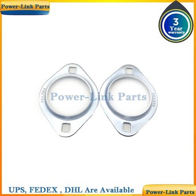 2X Stamped Steel Pillow Block Bearing PFL205 PFL206 PFL207, Diamond Fixed Base 