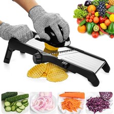 Kitchen Mandoline Slicer Upgraded Vegetable Slicer for Potato Cabbage Onion New
