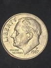 1987 P Roosevelt Dime Circulated