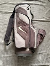 Nike Golf Cart Bag 14 Way Divider Grey Lightweight Trolley Bag Multiple Pockets