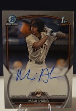 2023 Bowman Draft - Chrome Prospect Autographs Maui Ahuna #CDA-MAH (AU, RC)