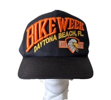Vintage 90s Bike Week 1997 Daytona Beach FL Snapback Hat Snapback Eagle NWOT