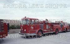 Fire Apparatus Slide 2001 LACOFD Lancaster FSD 1968 Crown Training Engine #10332