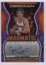 2024 Panini Obsidian Electric Etch Purple Flood /49 Jim Paxson #MS-JIM Auto 1j2e