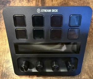 Elgato Stream Deck Plus Black 8-key - Used, Working, Great Condition