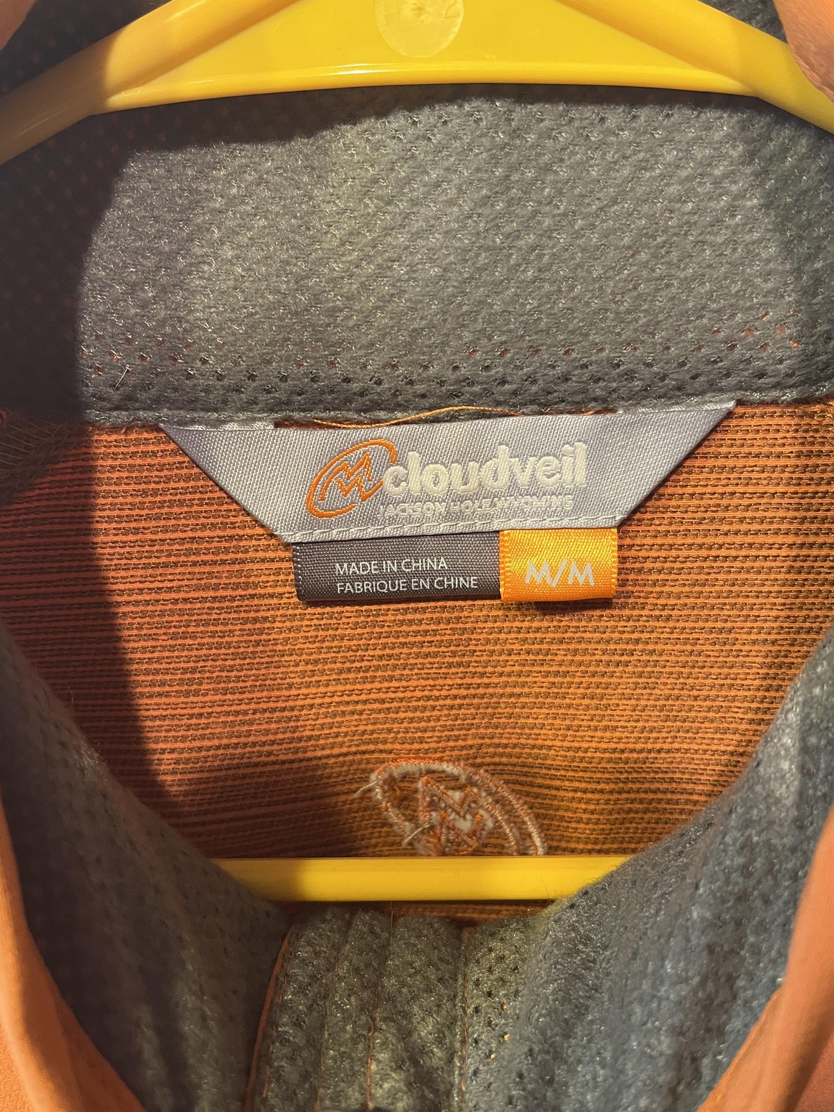 Cloudveil Softshell Jacket Womens Medium Orange G… - image 2