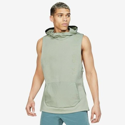 Nike Therma Tech Packung Herren Kapuzenpullover Training Laufen Top Tank Klein - Bild 3 von 10