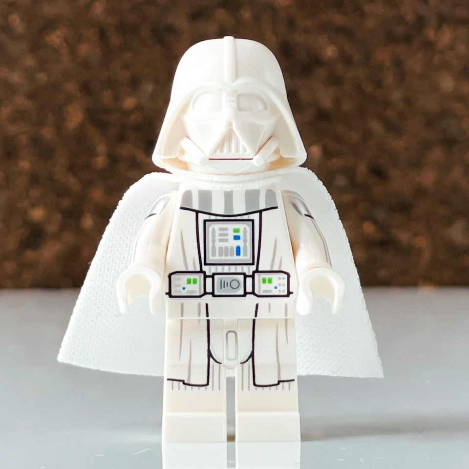 🌈 LEGO Darth Vader bianco white/Jedi Vader Minifigure sw1363, Star Wars - Immagine 3 di 4