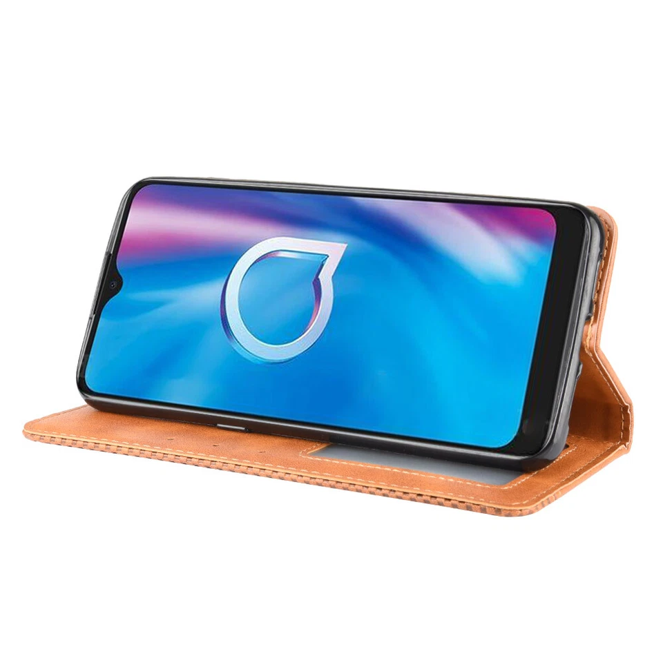 For TCL Stylus 5G Case Shockproof Magnetic Leather Wallet Stand Cover - Image 3 of 4