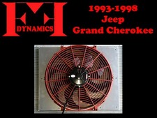 SISTEMA DE VENTILADOR DE REFRIGERACIÓN ELECTRÓNICO FF DYNAMICS EXTREME: JEEP GRAND CHEROKEE 1993-1998