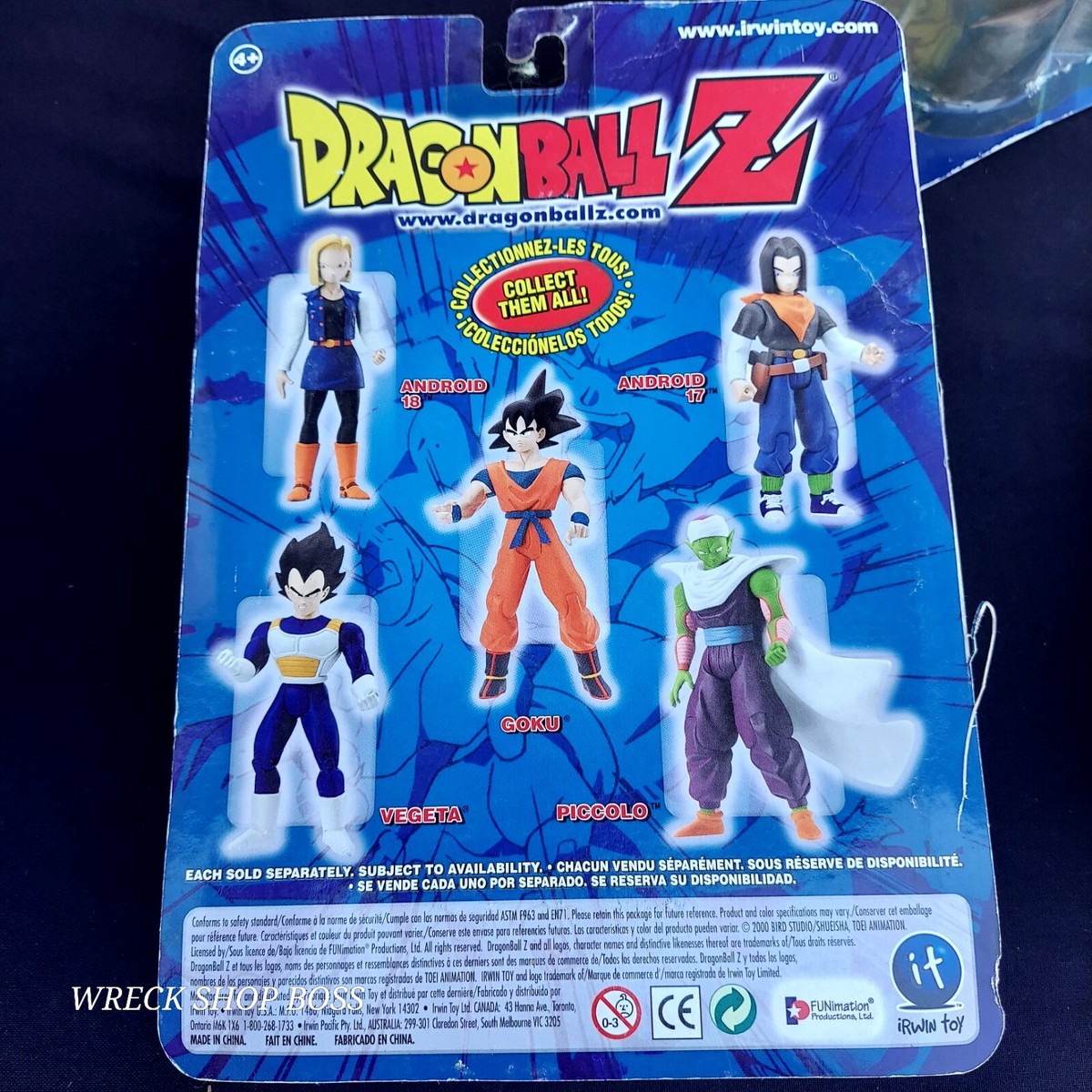 Dragonball Z Android 18 Action Figure IRWIN Series 4