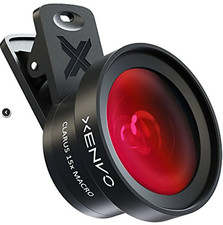 Xenvo Pro Lens Kit for iPhone, Samsung, Pixel, Macro and Wide Angle Lens with LE