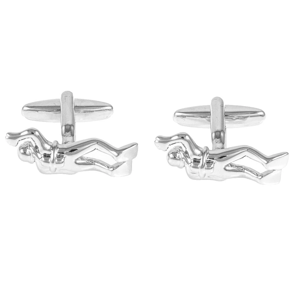 Gadgets e ferramentas de Ródio Abotoaduras para Homens