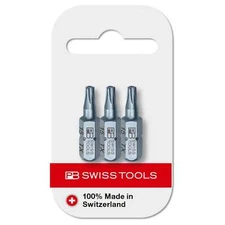 PB Swiss PB C6.400/10 CN3 PrecisionBit, Design C 6.3 TORX , T10 , 3 Piece