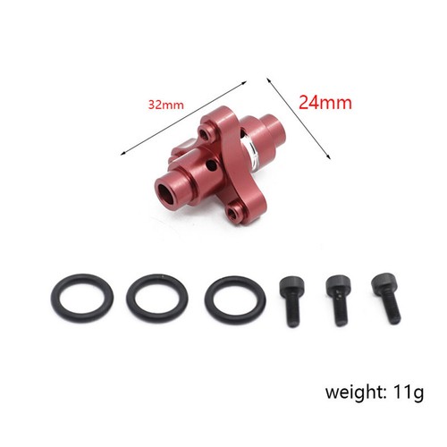 Alloy Lock Shaft Differential Spool Hub For 1/8 Arrma 6S Karton Talion Typhon RC - Picture 4 of 10
