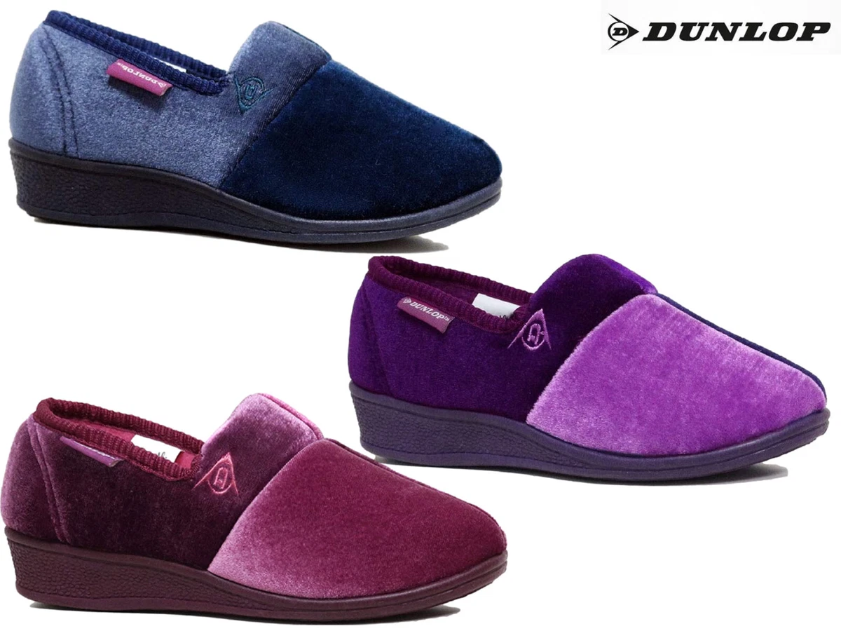 Ladies dunlop online slippers