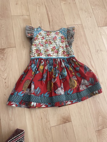 Wild Flowers Shirt Size 8 - Picture 3 of 3