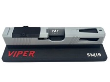 Viper For Glock 19 Slide Gen 1-3 NEW cerakote upper stripped BATTLESHIP GREY