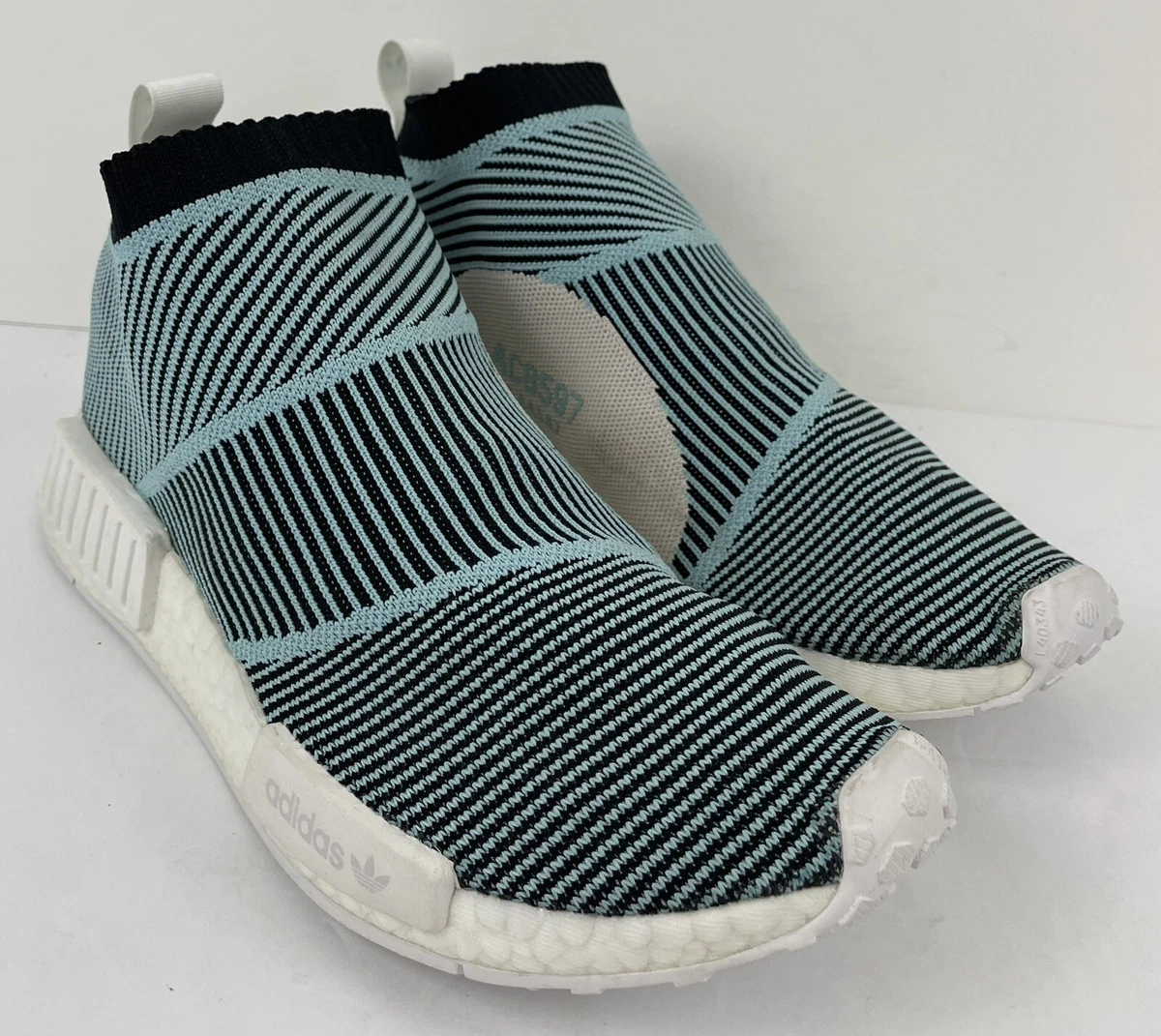 adidas gazelle silver green womens Adidas NMD CS1 Parley Primeknit Sneakers