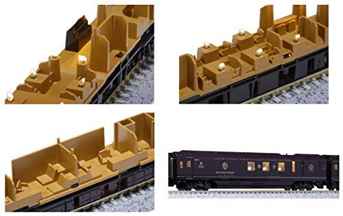 KATO 10-1519
クルーズトレイン
「ななつ星in九州」８両セット Kato 10-1519 Cruise Train 'Seven Stars in Kyushu' 8 Cars Set