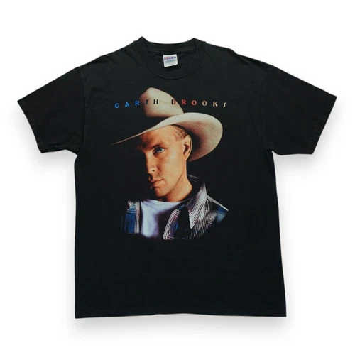 Tour Garth Brooks Hanes Beefy T Shirt Mens XL B 1990s vintage concert t-shirt, vintage, size XL, single stitch, B+ condition