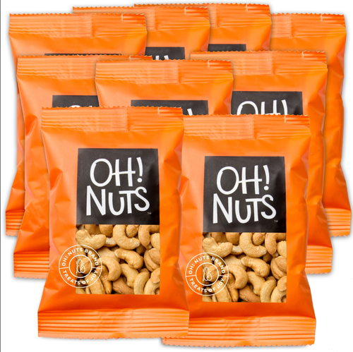 Roasted Salted Cashews Snack Packs - freeship
