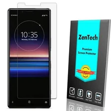 ZenTech Clear FULL COVER Screen Protector Shield Guard For Sony Xperia 1 