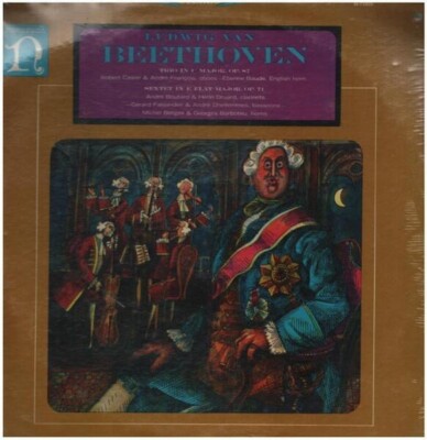 LP Ludwig van Beethoven Trio In C Major, Op. 87 / Sextet In E Flat Major, Op. 71