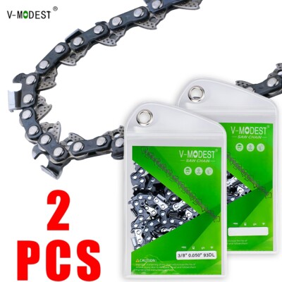2 Pack Replace Husqvarna X-CUT C83 28'' Chainsaw Chain 3/8'' .050'' 93DL 585550093
