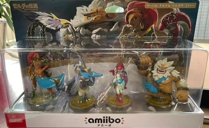 amiibo Four Heroes Set limited edition Breath of the Wild Legend