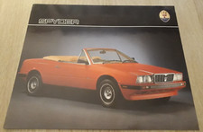 Maserati Spyder Brochure / Leaflet c.1987 - 2500  V6
