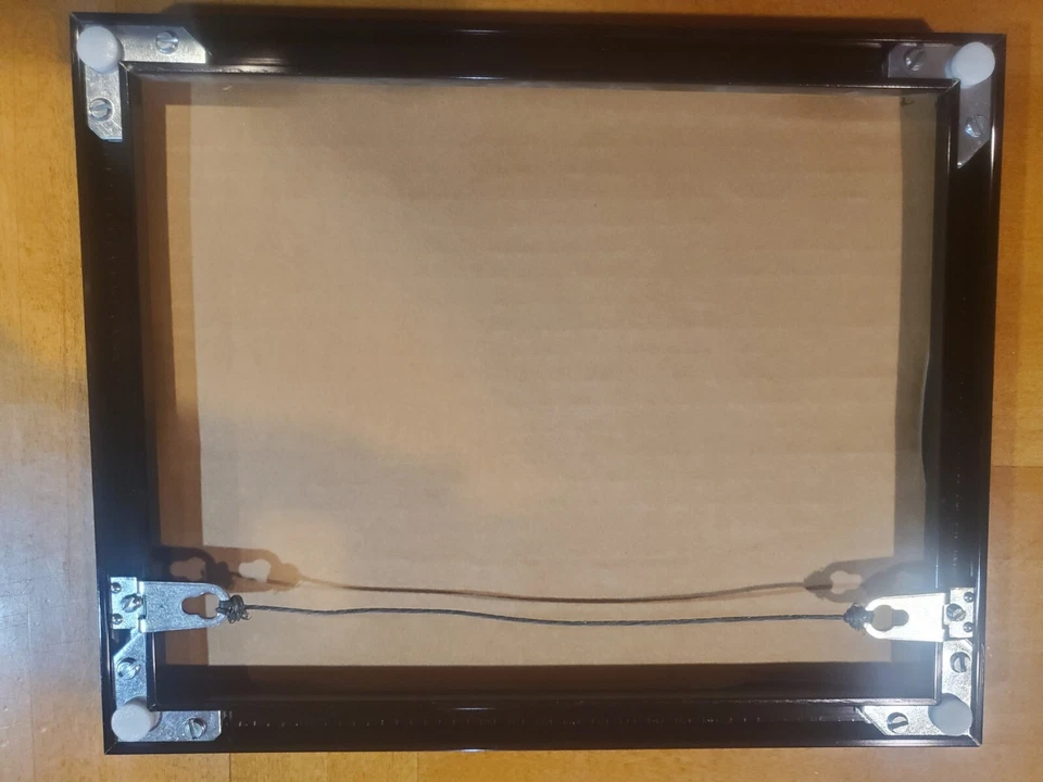 1 Looney Tunes stamp sheet- imperf MNH Bugs Bunny.  Matted & Framed.  - Image 2 of 2