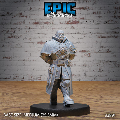 Orc Guild Mage A | Epic Miniatures | RPG D&D Wargaming 3d Printed Miniature
