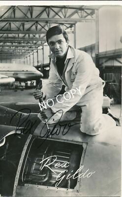 100% Original Autograph Auto Card Hand Signed Rex Gildo E1.21