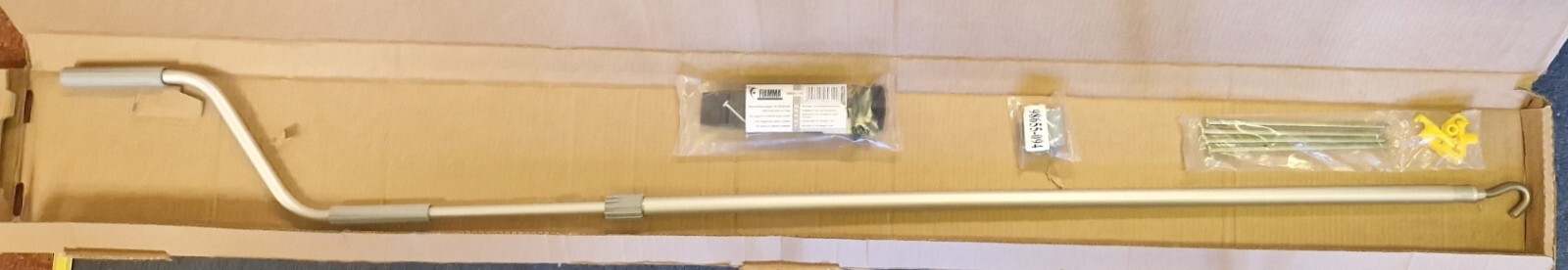 FIAMMA F80S AWNING FITTING KIT INCLUDING CRANK HANDLE caravan motorhome 16o