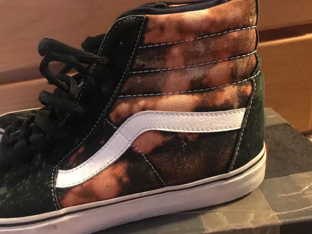 vans high tops 11 black Supreme Custom