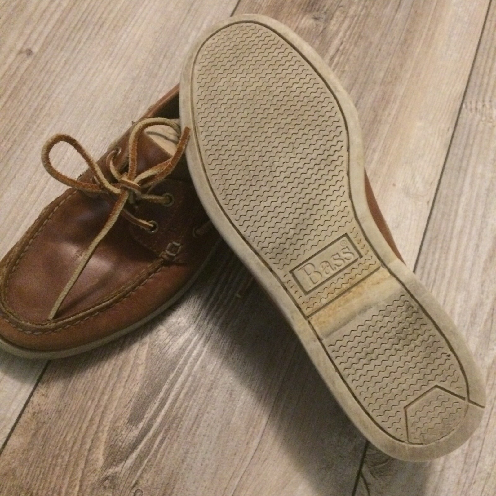 Bass Seafarer Mens 7 M Leather Uppers and Lining Manm… Gem