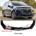 GLOSSY Front Bumper Lip Splitter Body Kits Parts accessories for Honda Odyssey