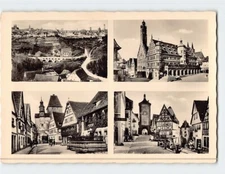 Postcard Scenes & Views Rothenburg ob der Tauber Germany