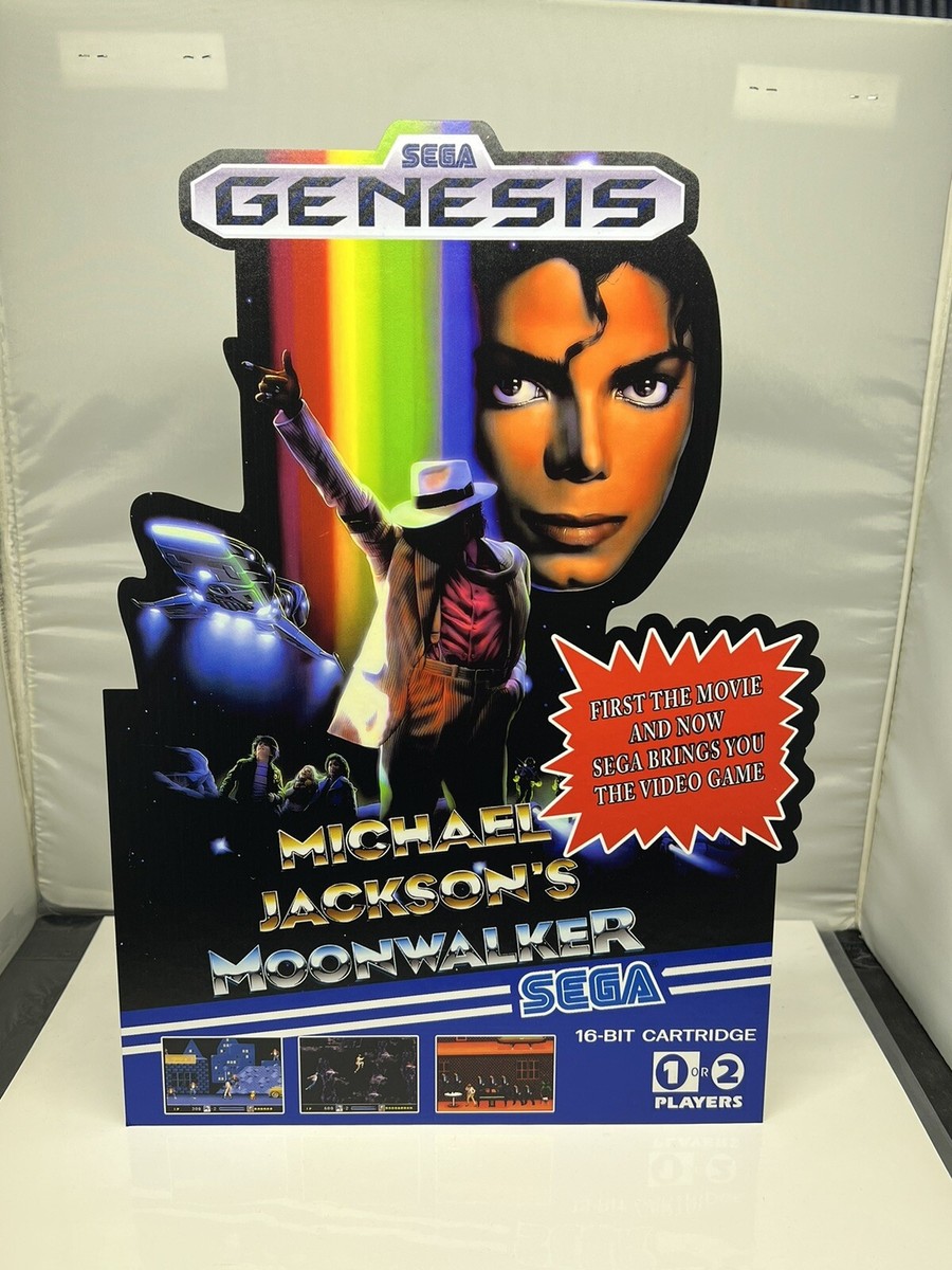 Michael Jackson's Moonwalker Sega Genesis Standee 10086010138| eBay