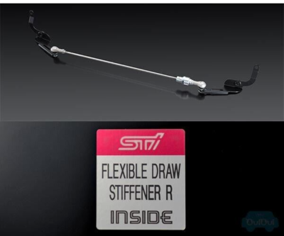 JDM OEM VB WRX S4 CVT Car 2021- STI Flexible Draw Stiffener Rear