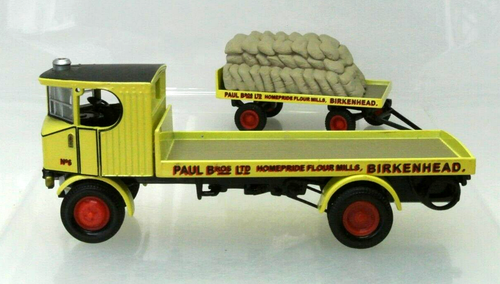 Corgi 80002 Sentinel Platform Wagon Trailer & Sacks - Paul Bros Ltd Homepride - Picture 11 of 13
