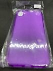 Iphone Xr Case/ Clear Purple Color/ Quick Mount / Flex - Quality/