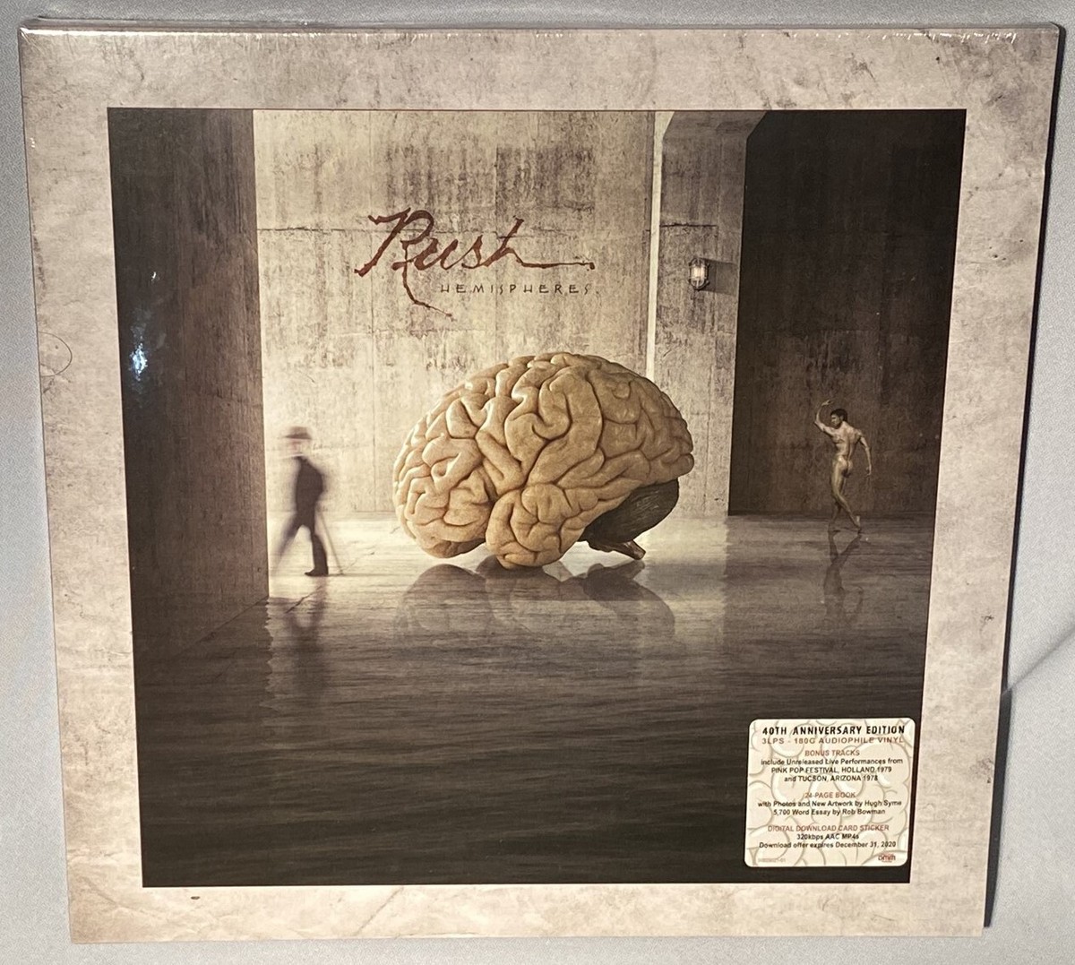 RUSH HEMISPHERES レコード LP ラッシュ LP RUSH Hemispheres (180g 3LP AUDIOPHILE Vinyl, 2018) NEW
