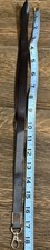 Plain Black Lanyard   18"   Metal Swivel Hook   Excellent Condition