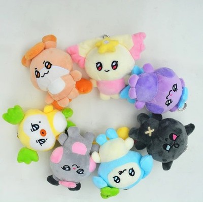 Kpop ATEEZ New Aniteez Cartoon Animals Plushies Toy KeyRing Plush