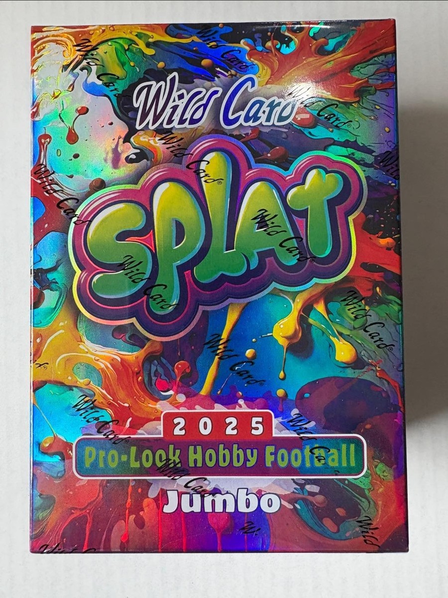 2025 Wild Card Splat Football Hobby Jumbo Box!!! | eBay