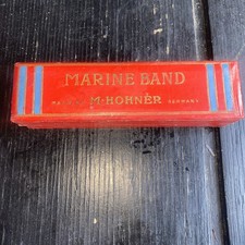Veg Marine Band Harmonica, M.Hohner Germany in original box No. 365 - Key C